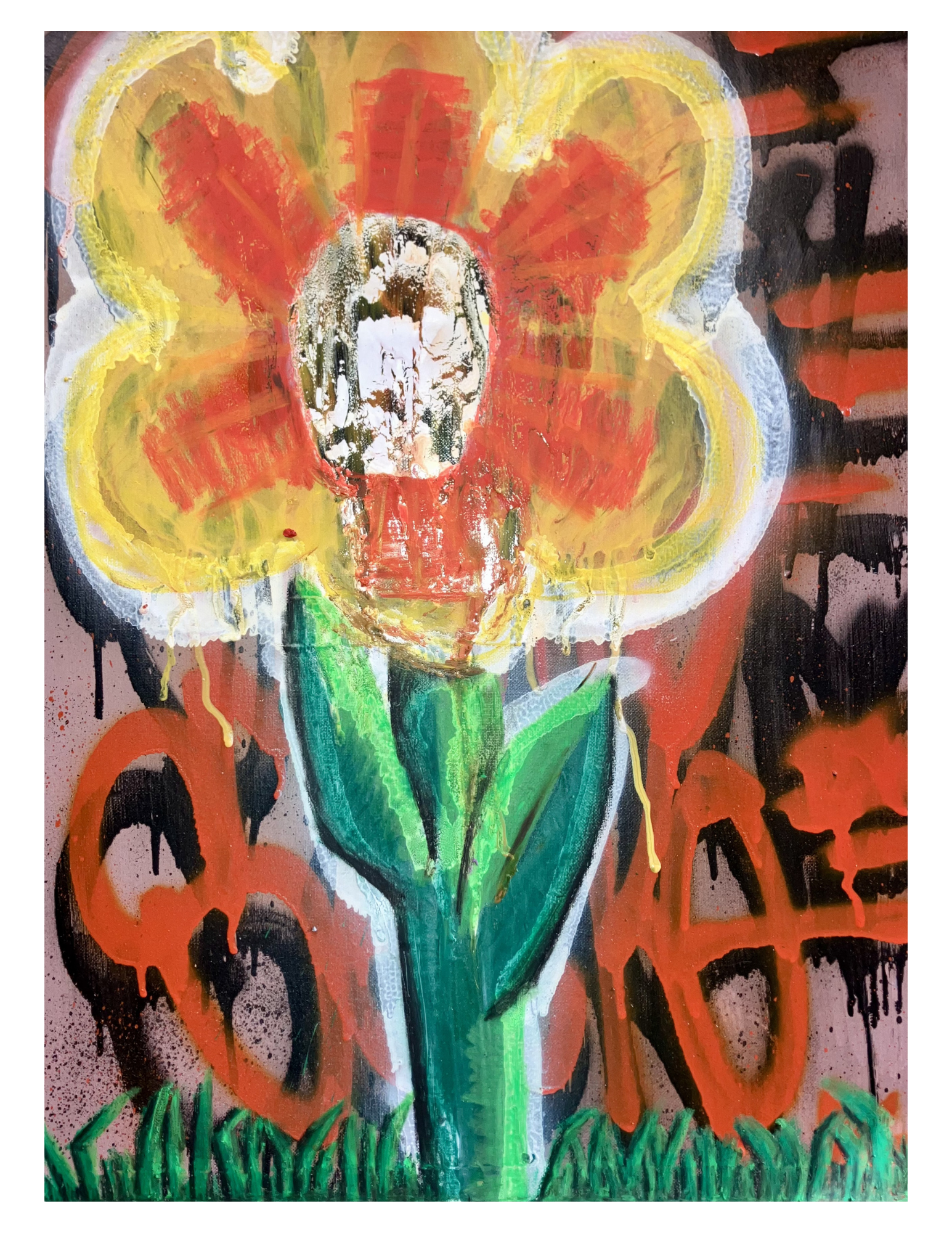 “Concrete Flower No.3” Print