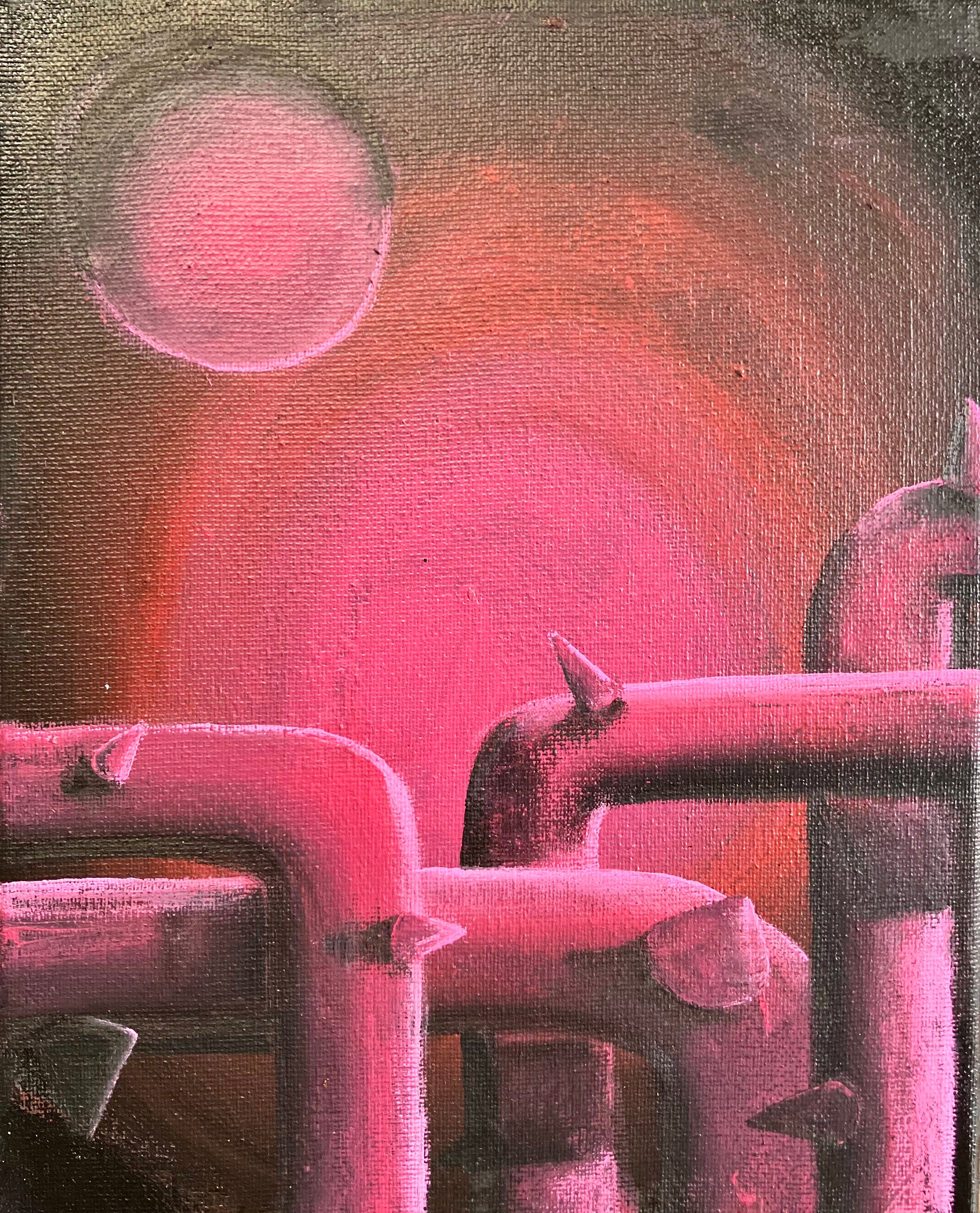 “Blood Moon” Original Painting