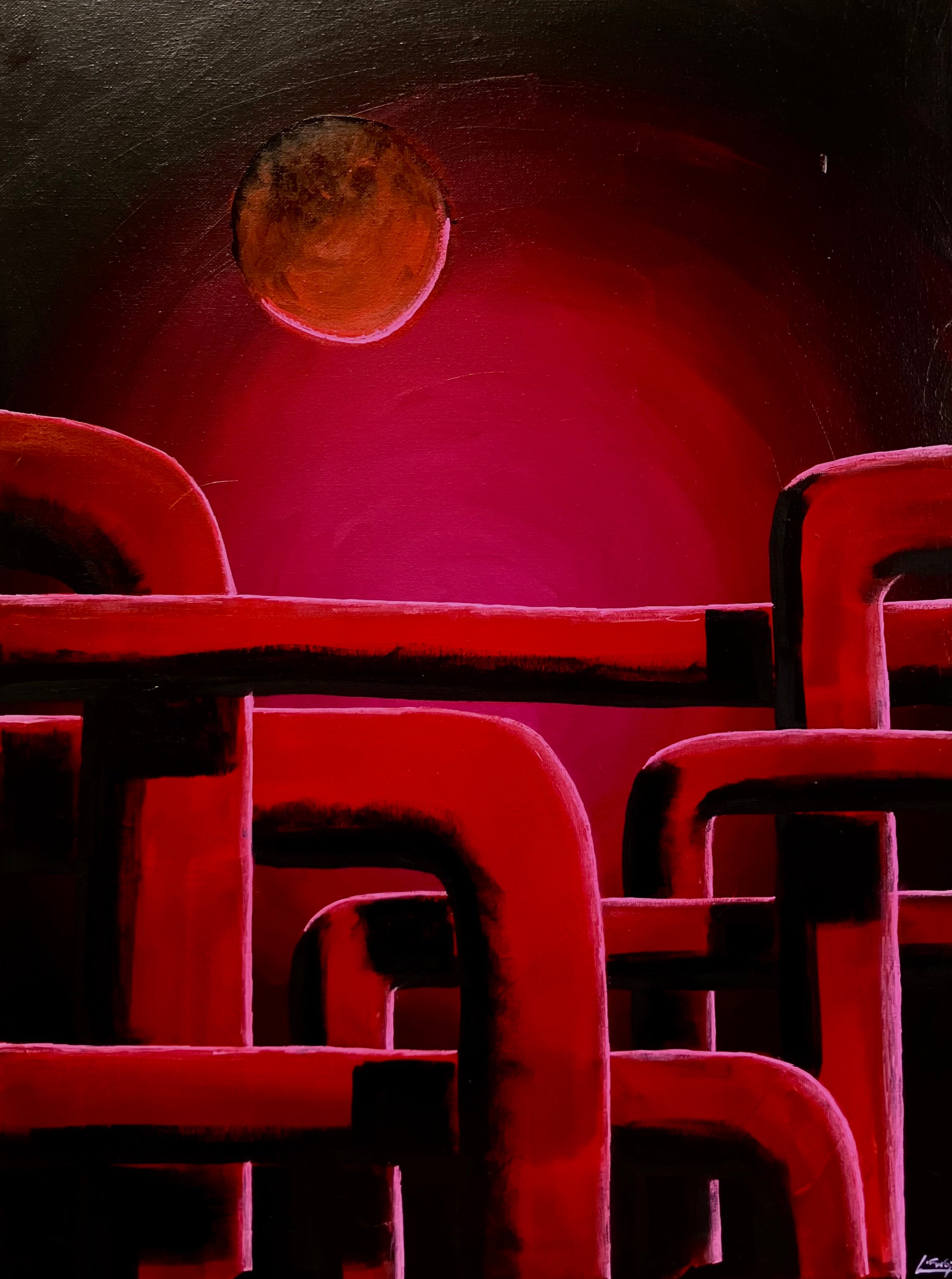 “Red Moon” Print