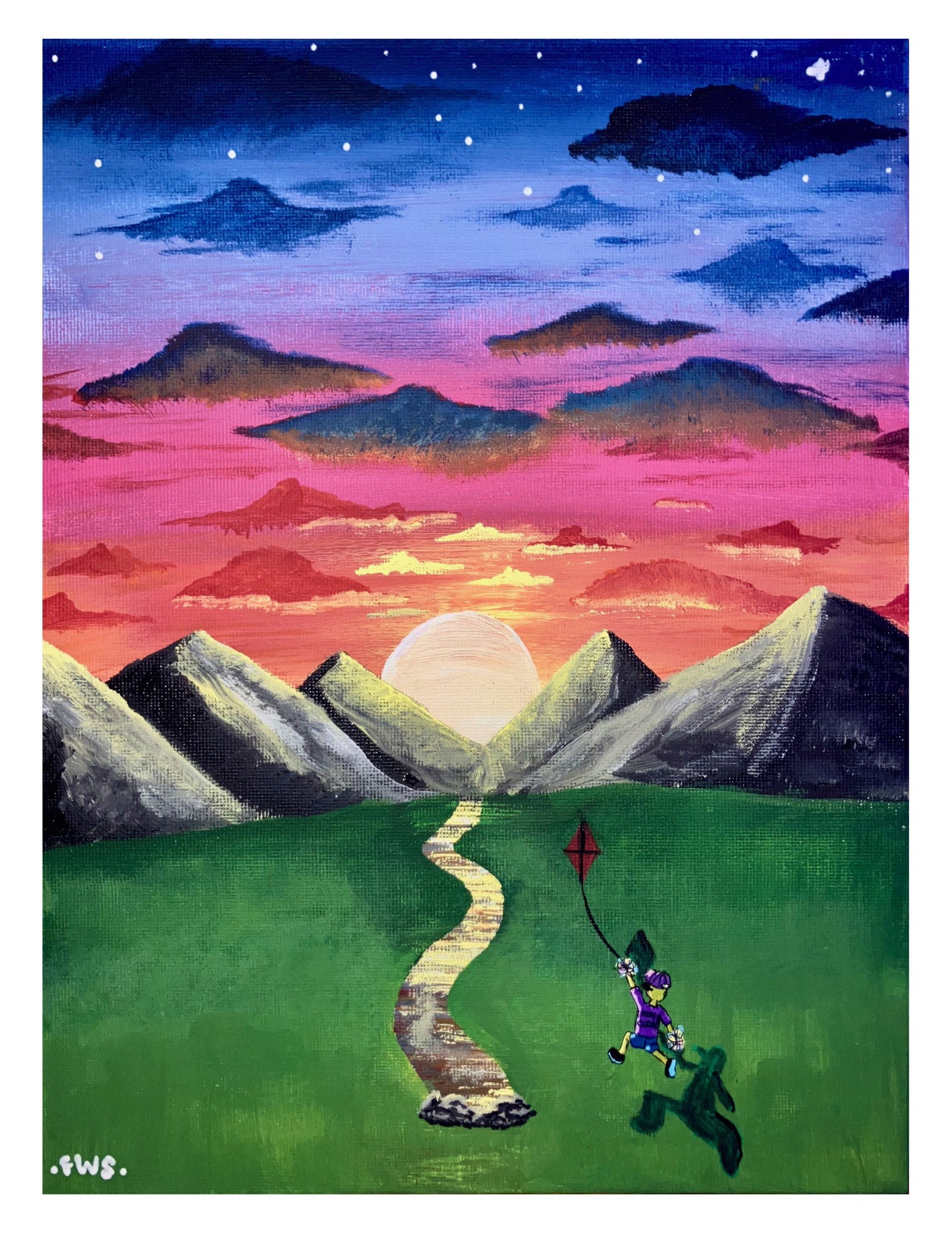 “Strong Winds” Print
