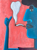 “Smoke Break” Original Painting
