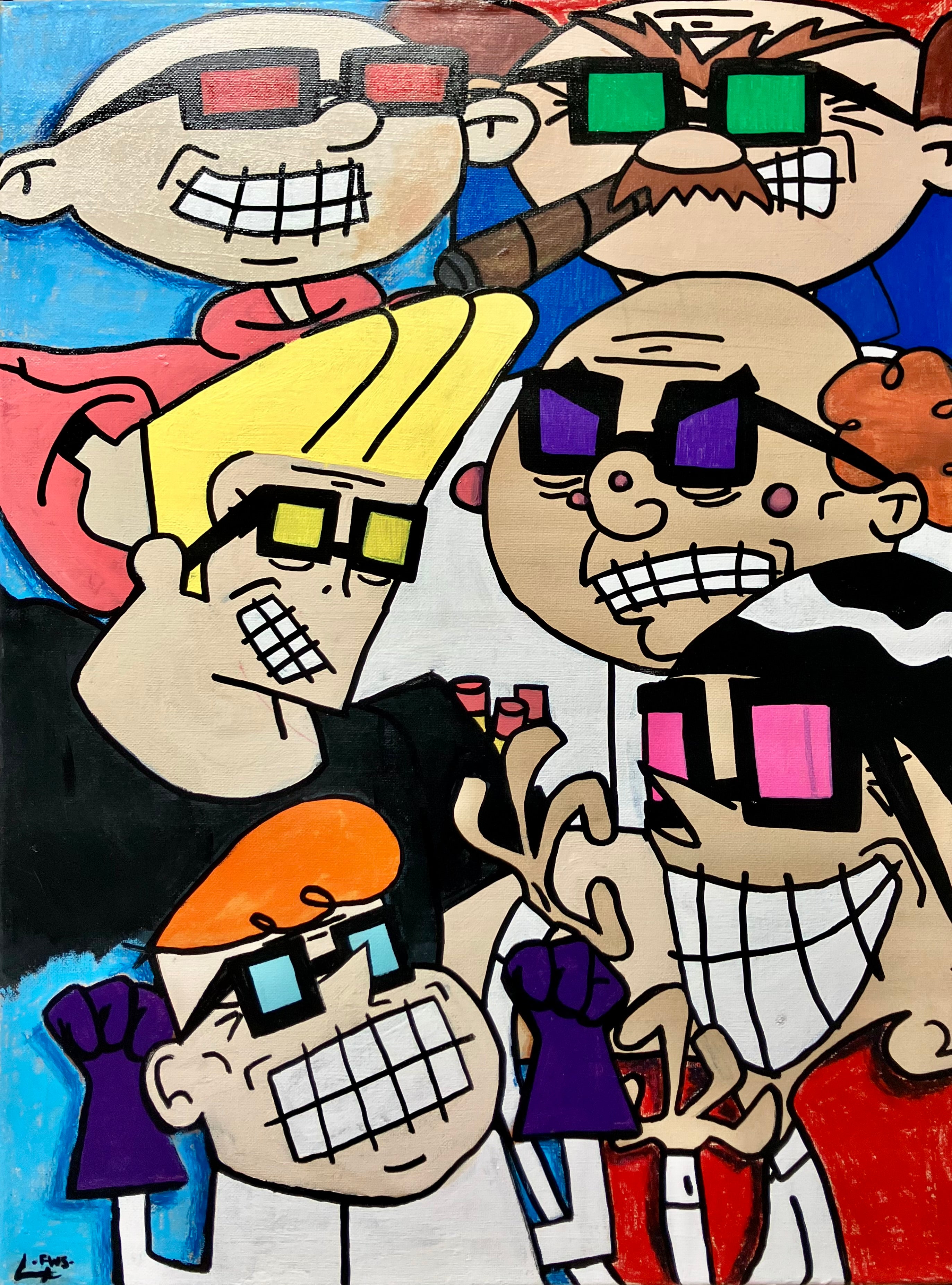 “1995 No.2” Original Painting