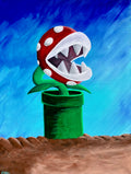 “Piranha Plant” Original Painting