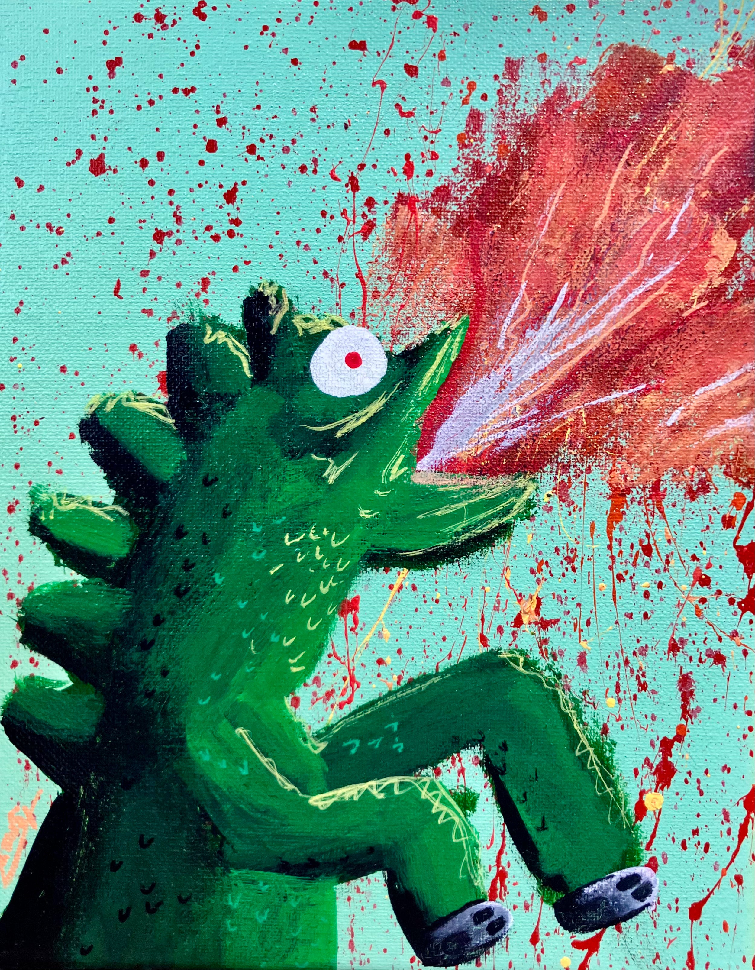 “BURP” Original Painting