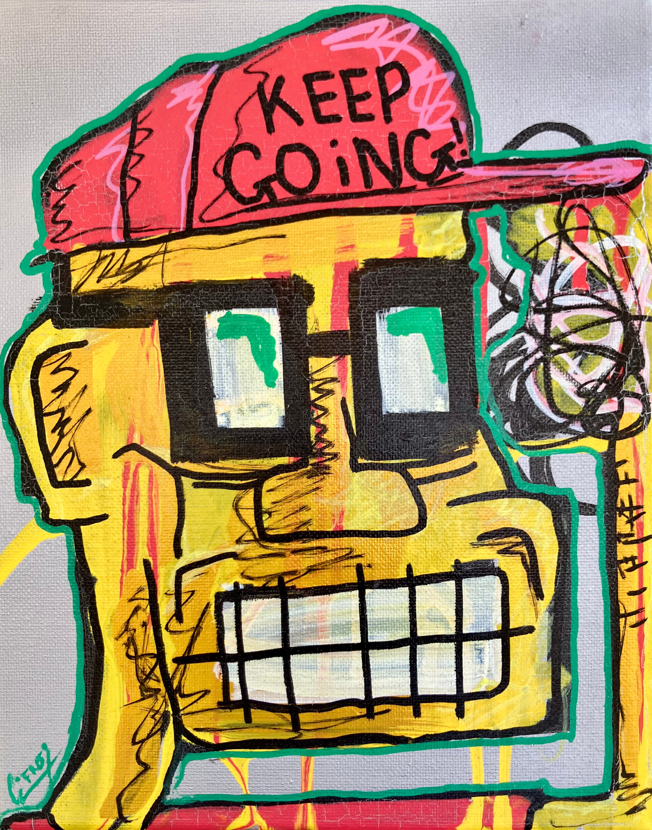 “FUNKY COLIN 30” Original Painting